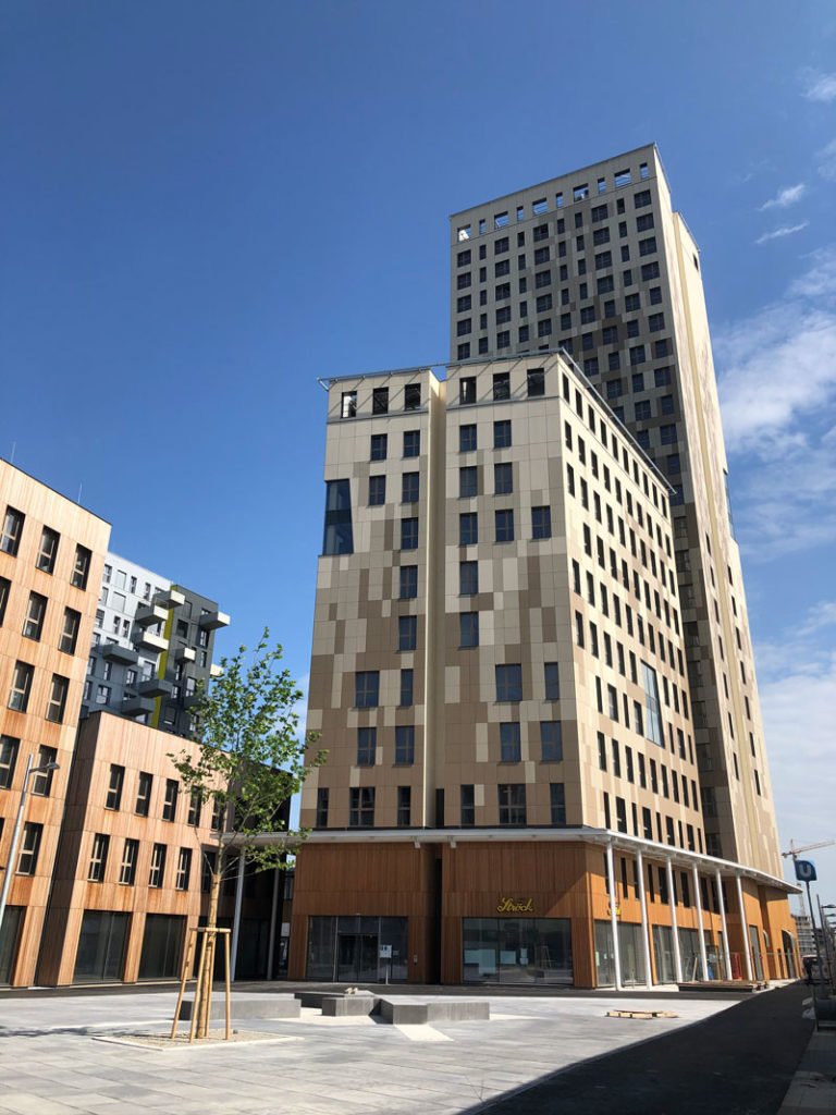 Holz Hochhaus in Wien